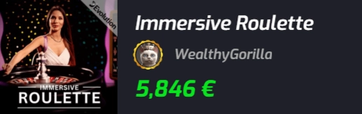 Immersive Roulette - 5846
